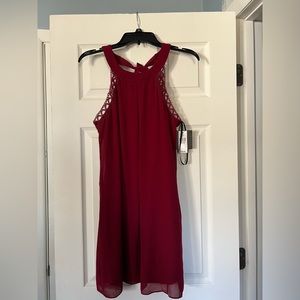 Women’s dress formal size 8 wine